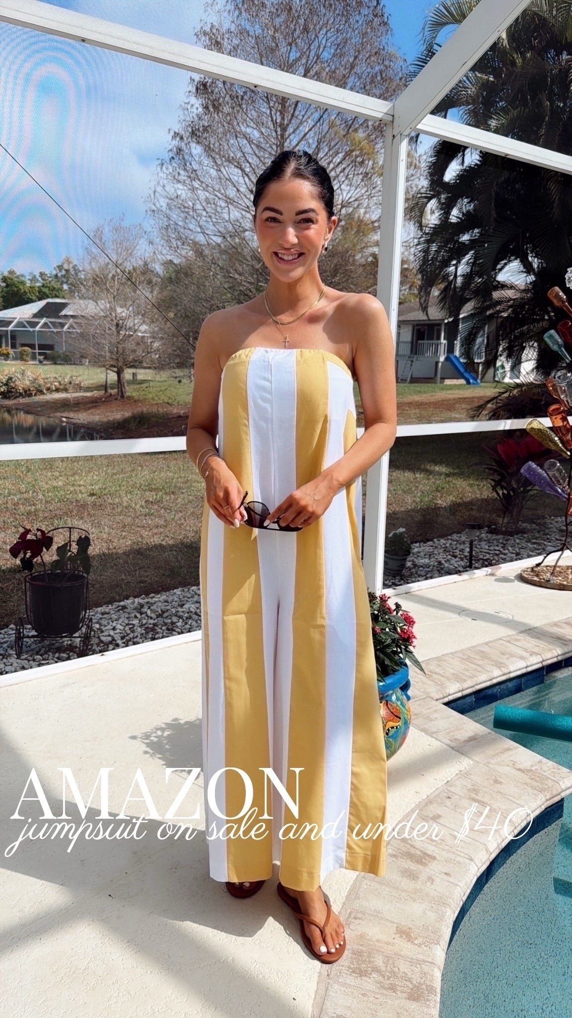 This jumpsuit is on sale right now!!! Perfect for vacation, I am in a small!!

Sale alert, spring fashion, summer fashion, finds under 100, finds under 50, Katy roach 

#LTKTravel #LTKootd #LTKSeasonal

#LTKSeasonal #LTKPetite #LTKSaleAlert