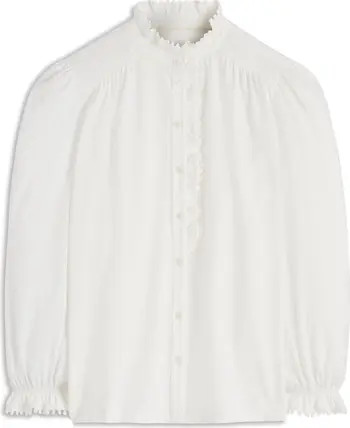 Maddie Lace Detail Shirt | Nordstrom