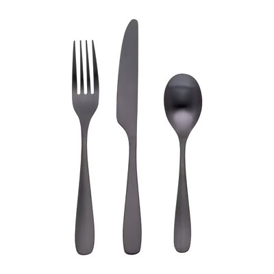Cambridge Eliana Black Satin 12-pc. Flatware Set | JCPenney