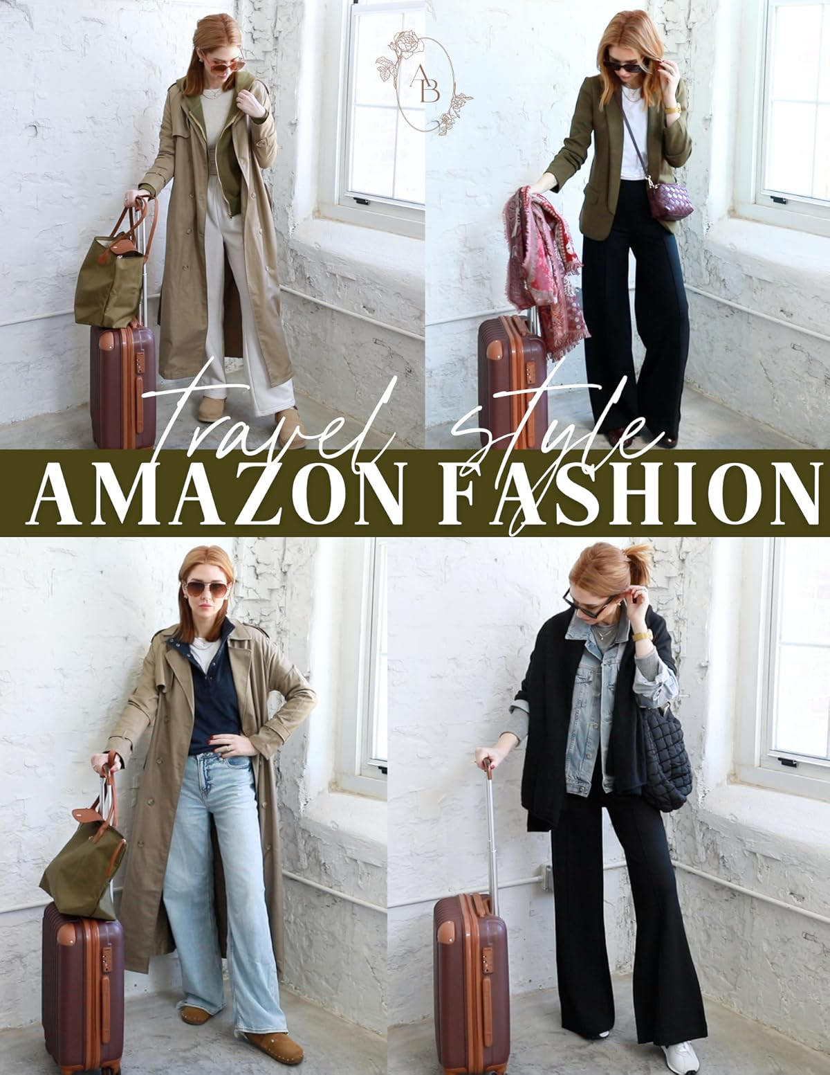 Travel Day Outfit ideas if you want to look stylish and still be super comfy! | Amazon (US)