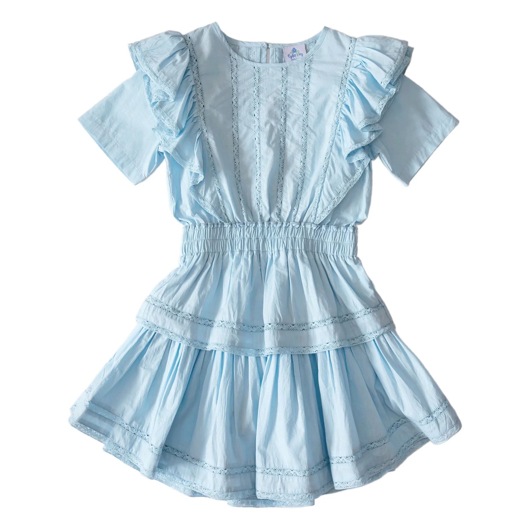 Sarah Dress - Blue (Late May Delivery) | Eyelet & Ivy