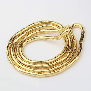 BNQL Bendable Snake Necklace Flexible Multi-purpose Necklace | Amazon (US)
