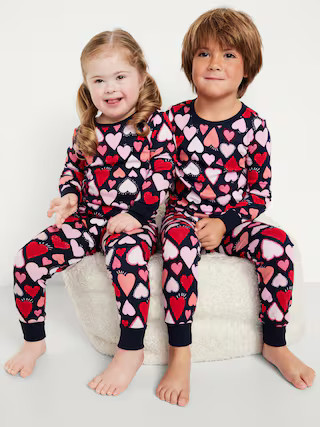 Unisex Snug-Fit Printed Pajama Set for Toddler & Baby | Old Navy (US)