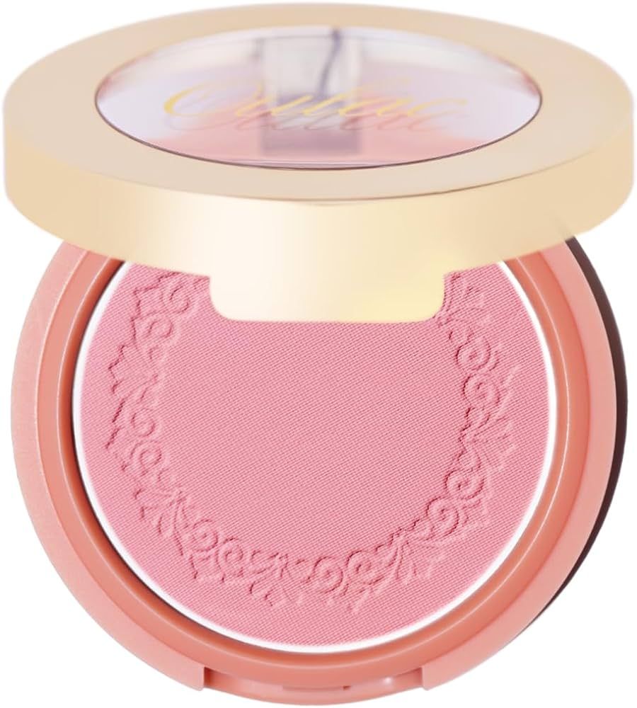 Oulac Baby Pink Blush Makeup| Highly Pigmented Cream Blush| Natural Matte Glow| Shape & Highlight... | Amazon (US)