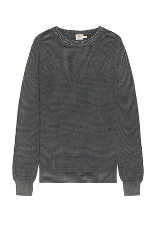 Faherty Sunwashed Crewneck in Faded Black from Revolve.com | Revolve Clothing (Global)