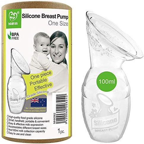 Haakaa Manual Breast Pump 4oz/100ml, New Style | Amazon (US)