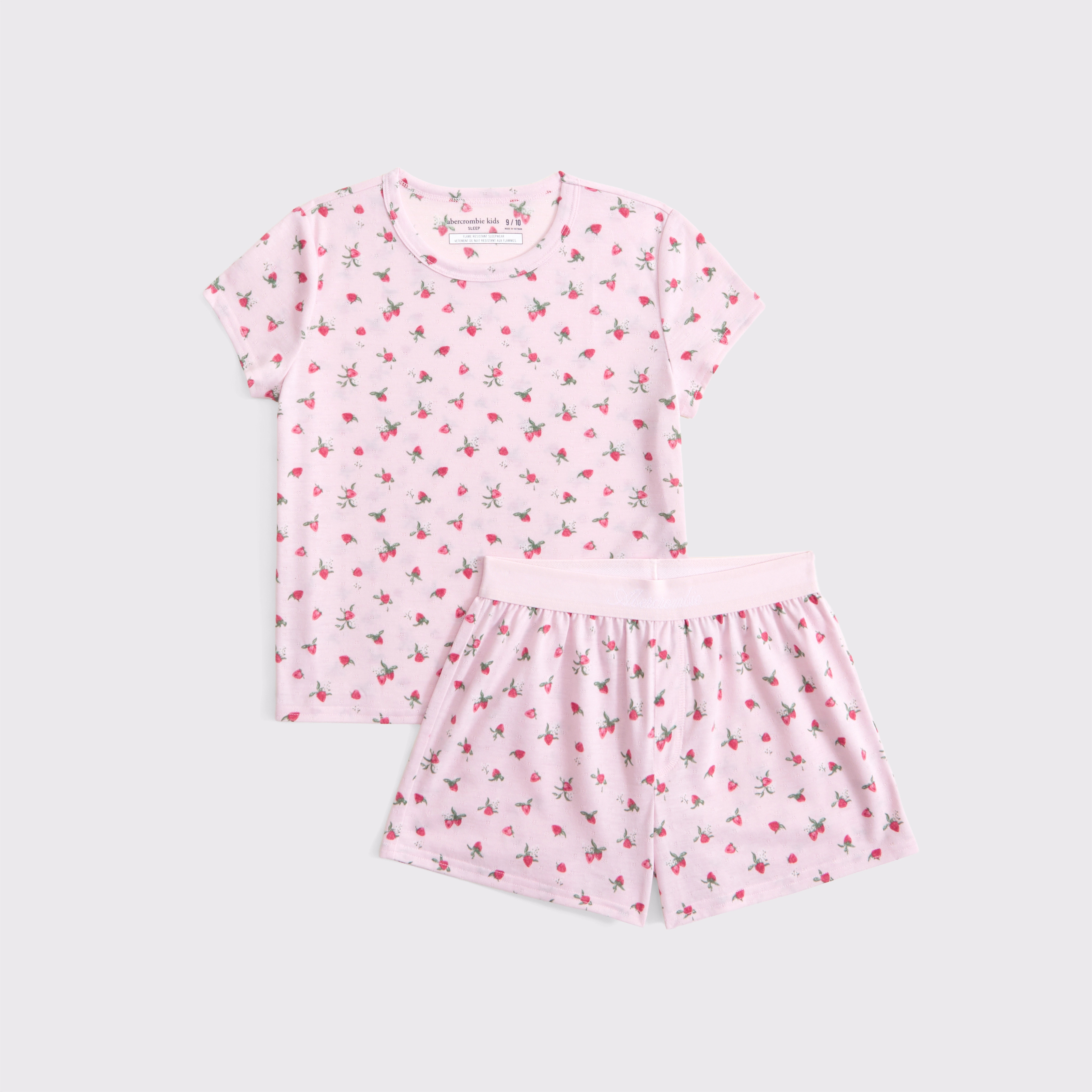 shorts pajama set | Abercrombie & Fitch (US)