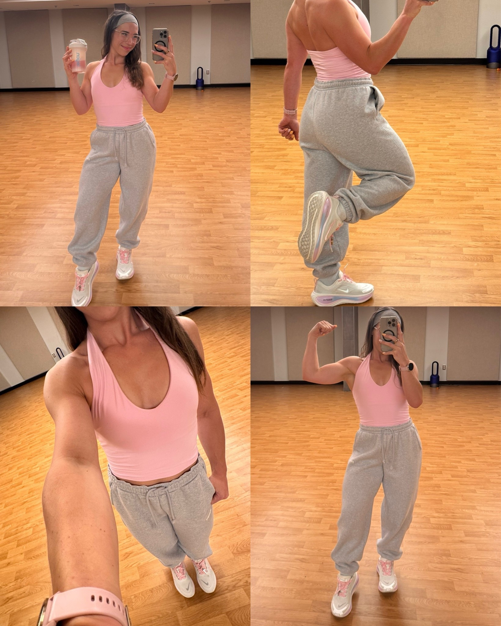 Pink & Grey is the cutest combo 🌸😍

#LTKootd #LTKfitnessgoals #LTKActive
