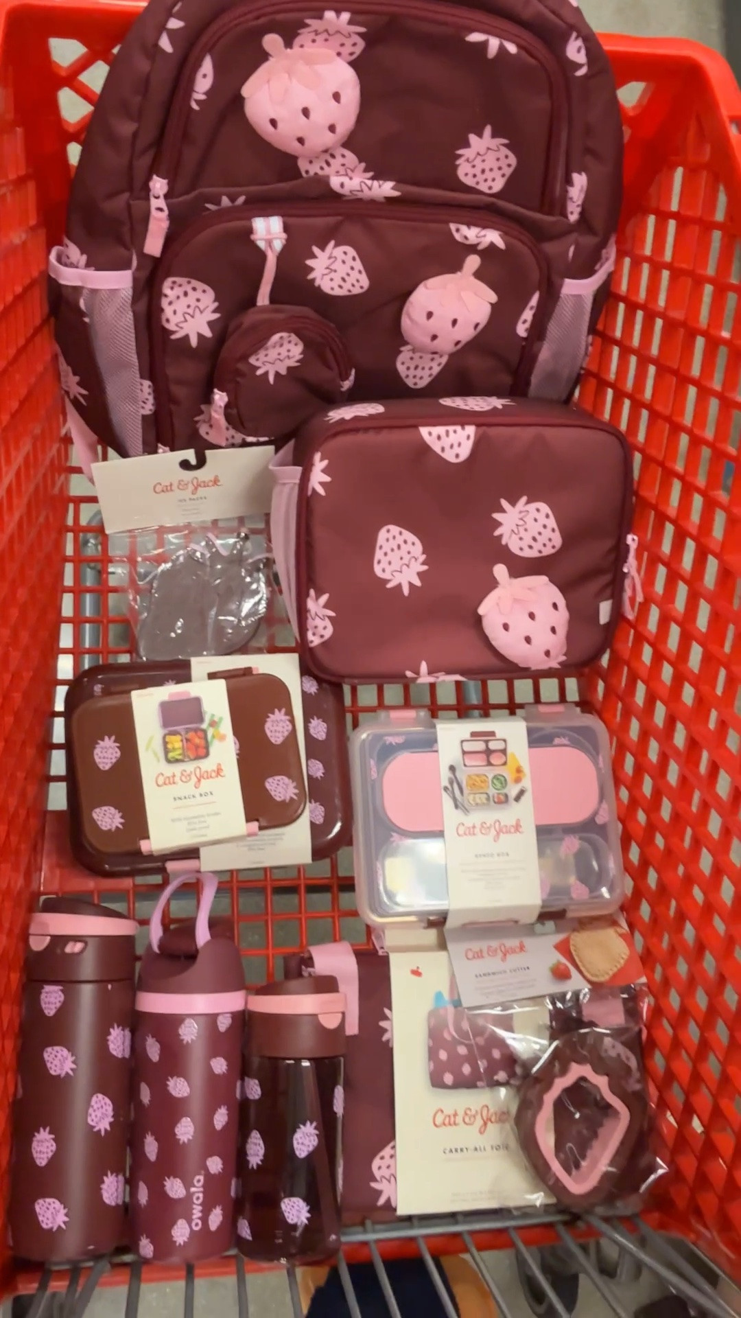 Strawberry backpack, lunch box and supplies

#LTKKids #LTKmomlife #LTKSaleAlert