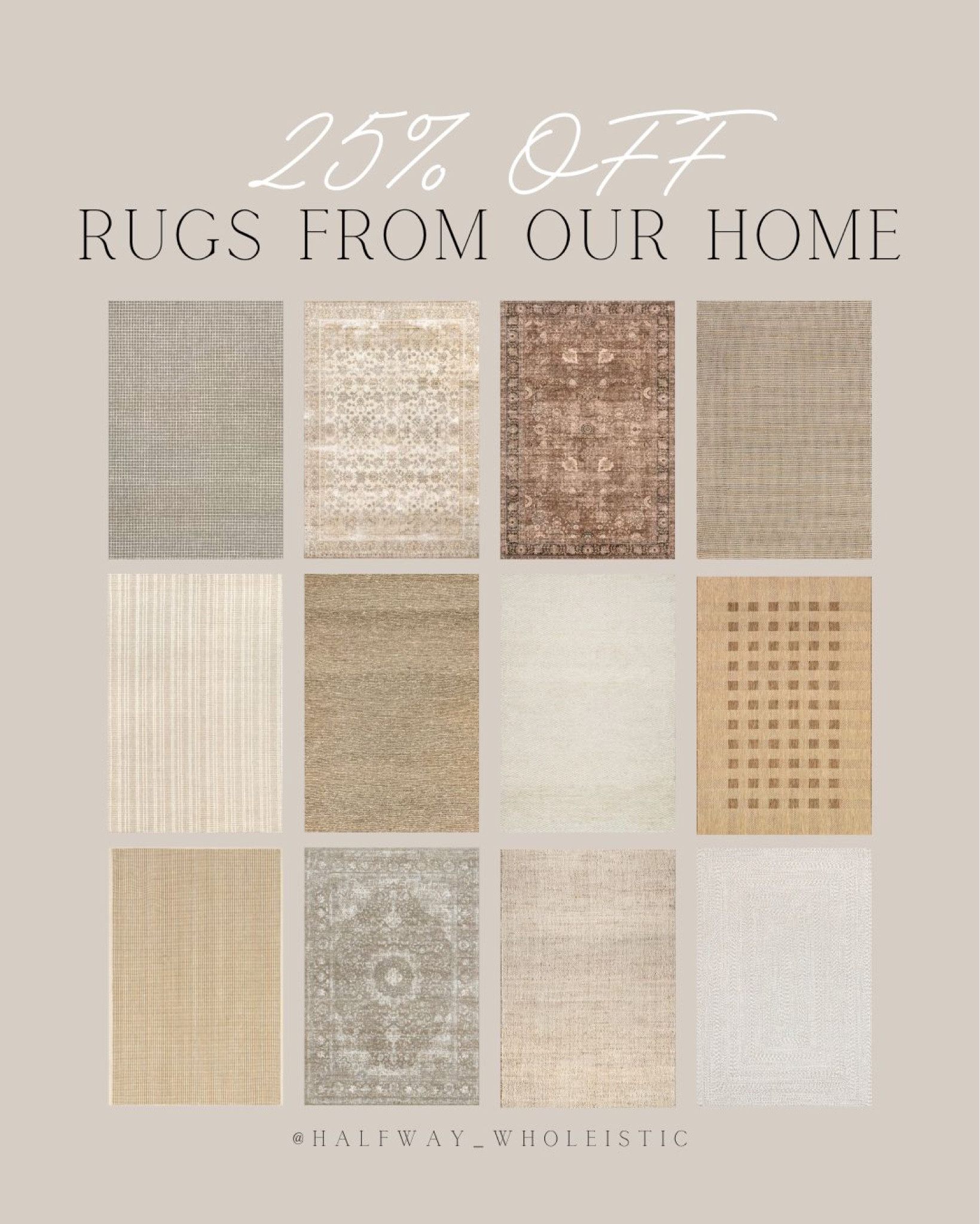 Get 25% OFF these area rugs from our home using code 25OFF 🎉 

#LTKHoliday #LTKhome #LTKsalealert