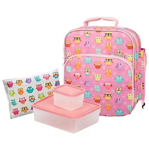 Bentology Lunch Bag and Container Set for Girls - Includes Insulated Bag with Handle, 2 Container... | Walmart (US)