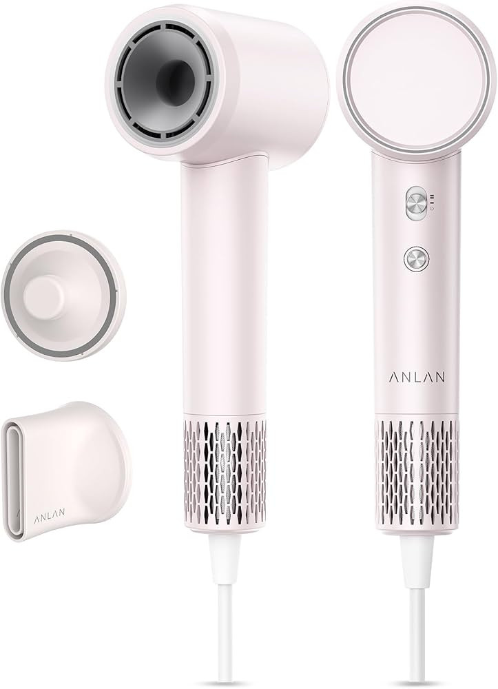 Hair Dryer,120,000 RPM High Speed Brushless Motor Fast Drying Low Noise Negative Ionic Blow Dryer... | Amazon (US)