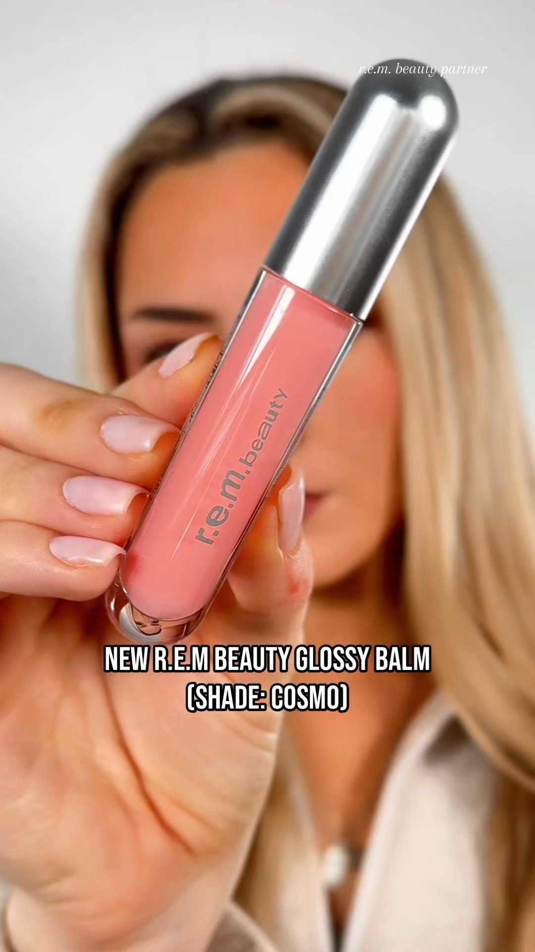 NEW r.e.m. beauty glossy balm shades! Wearing “cosmo” here! 🤍✨ The perfect 2-in-1 lip gloss with the hydration of a lip balm! These are definitely a thicker formula so they last SO long on the lips without being sticky 🫶🏻 #rembeauty #rembeautybyarianagrande #lipbalm #lipgloss #newmakeup #makeup #glossybalm 

#LTKFindsUnder50 #LTKBeauty #LTKWatchNow