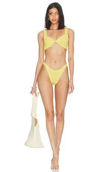 Juno Bikini Set in Yellow | Revolve Clothing (Global)