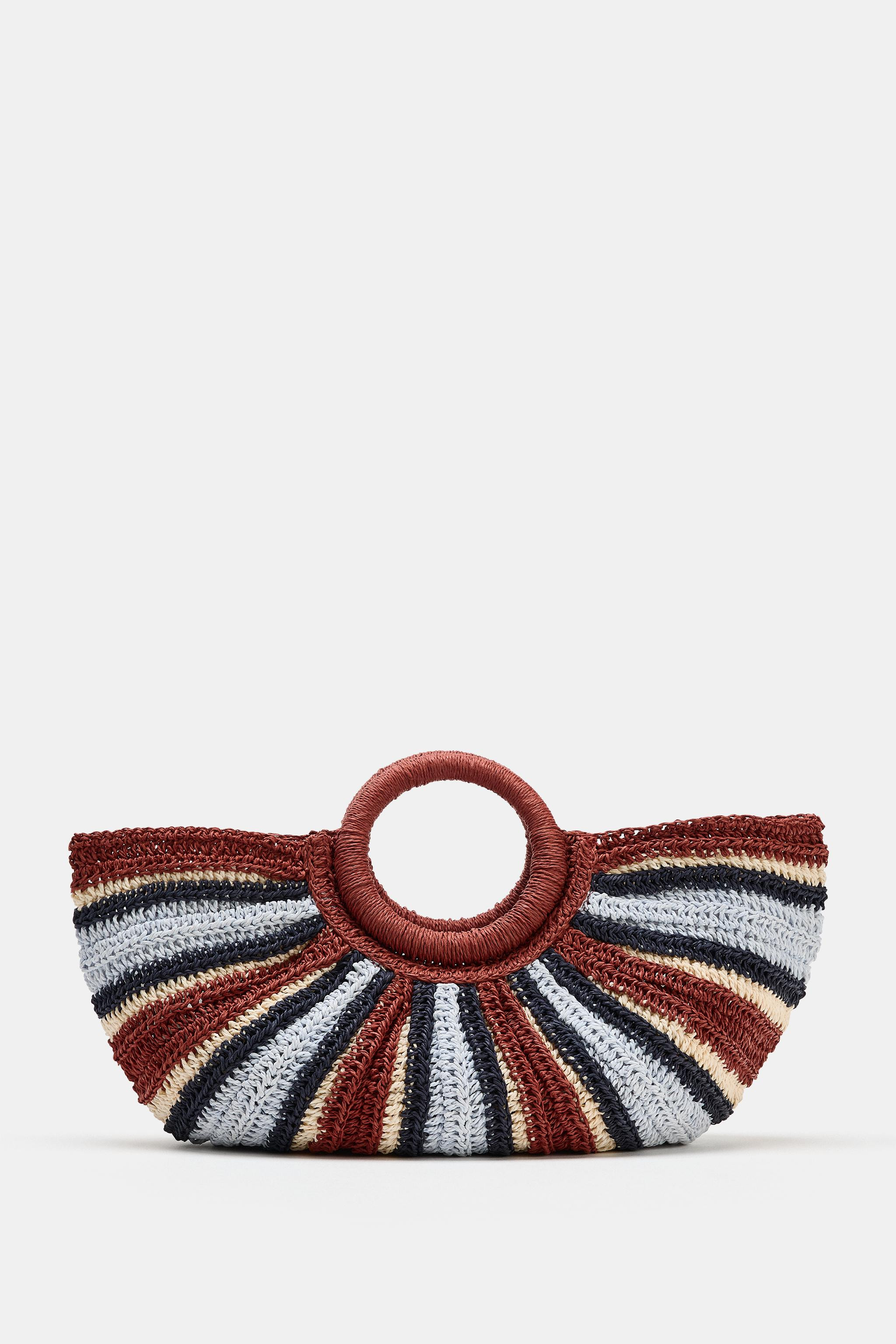WOVEN EFFECT HANDBAG | Zara US