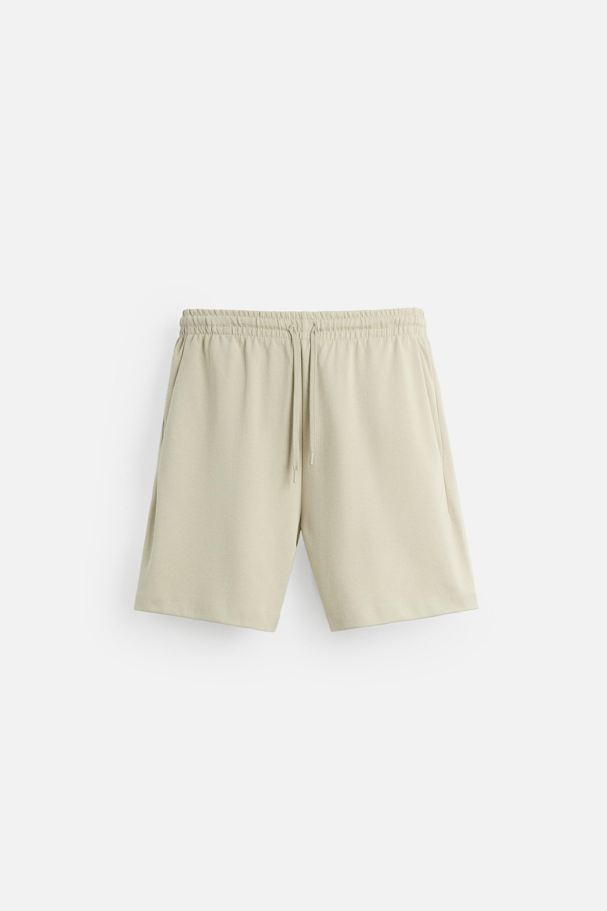 INTERLOCK STRUCTURED SHORTS | Zara US