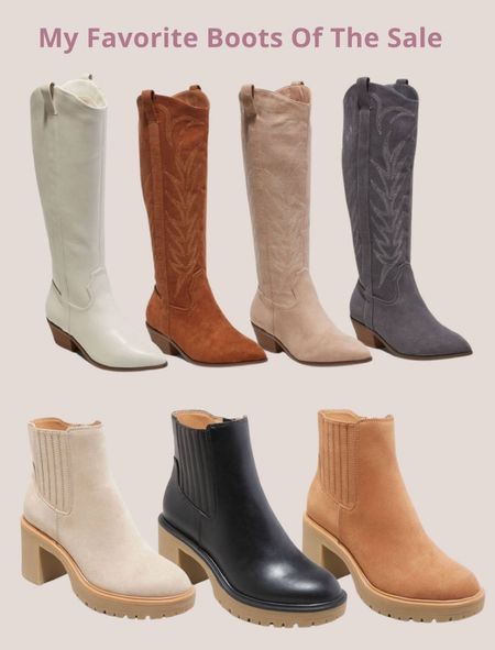 Perfect fall boots and on sale this weekend! 

#LTKstyletip #LTKshoecrush #LTKsalealert