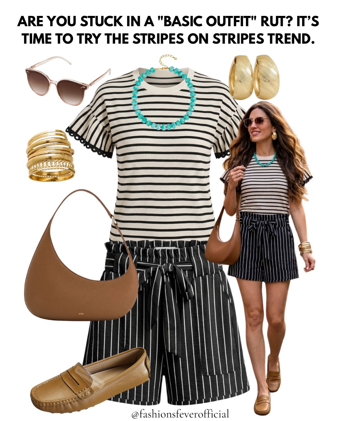 The "expensive look" secret everyone in the city is wearing right now—and no, it’s not minimalism. 🤫

We’ve been told for years that mixing patterns is a "fashion crime," but the stripes-on-stripes trend is officially taking over. It’s the ultimate way to look like you put in hours of effort, when in reality, it’s the fastest way to get dressed in the morning.

The trick to pulling this off without looking like a sailor-on-vacation? Balance.

By pairing the textures and proportions, you get an immediate visual lift that looks high-end for brunch, a city meeting, or a weekend stroll.
Ready to break the "no patterns" rule?

Tap the link to shop the exact pieces or save this post for the next time you’re staring at your closet feeling like you have "nothing to wear." 🔗✨

#effortlessstyle #stripesonstripes #capsulewardrobe #citychic #outfitinspo #fashionhacks #trendingstyle #styletips #elevatedcasual #fashionsfever

#LTKsummer #LTKstyletip