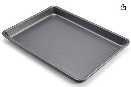 Because sometimes you just need to toast, one or two small things, and don’t need to waste a huge baking sheet to do it!

Chicago Metallic Commercial II Non-Stick Small Cookie/Baking Sheet. Perfect for making jelly rolls, cookies, pastries, one-pan meals, and more,12.25 by 8.75, Gray

#LTKhome #LTKfamily #LTKMostLoved