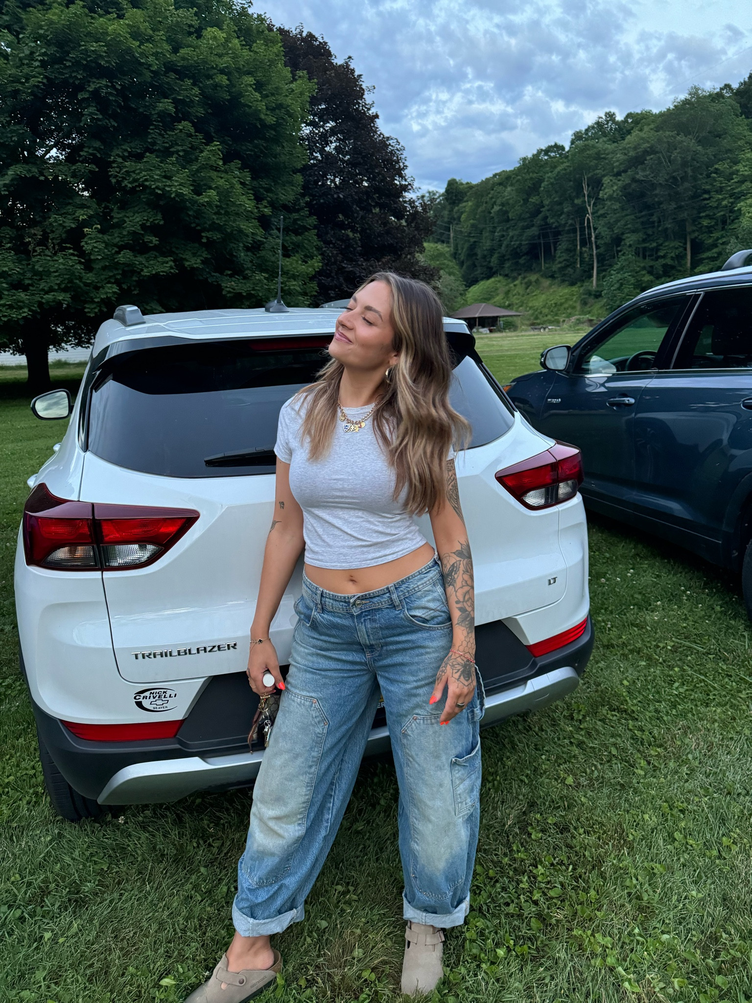 Barrel jeans | Birkenstocks | Abercrombie perfect tee 

#LTKStyleTip #LTKShoeCrush #LTKSaleAlert