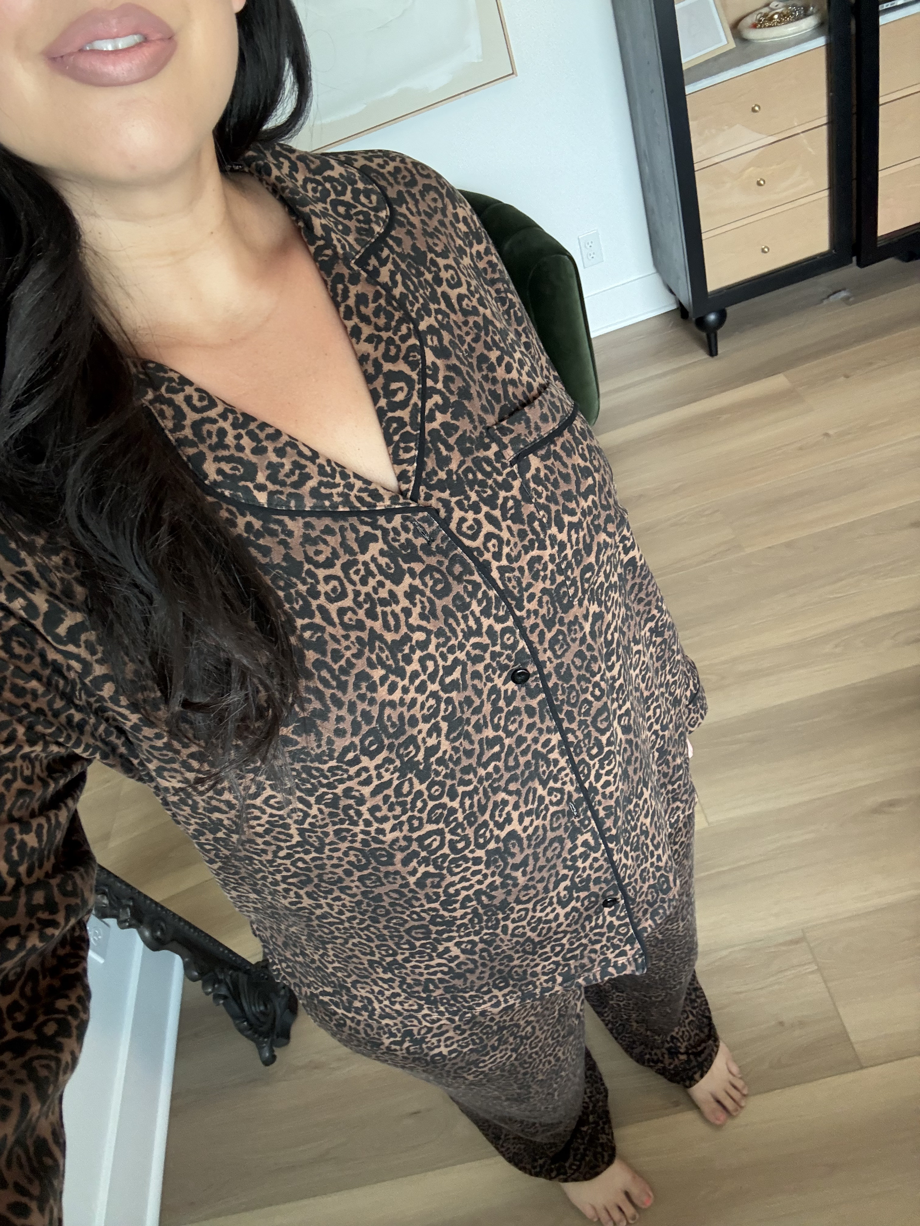 Pjs are from Walmart but sold out, linked similar! wearing an XL  

 #LTKSeasonal #LTKMidsize