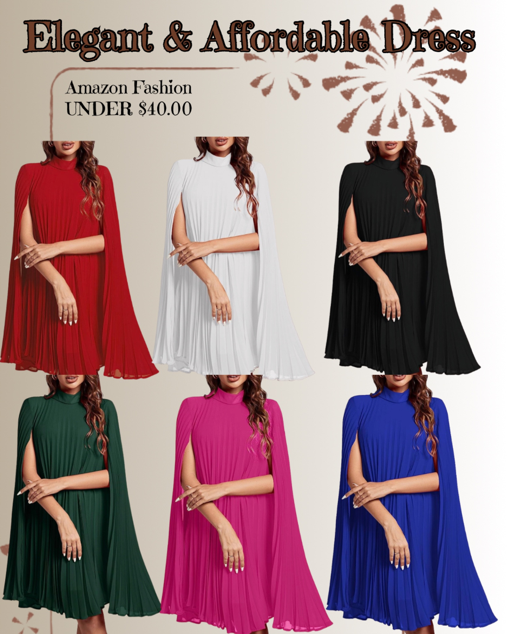 Pleaded dress that’s elegant, chic and sophisticated with affordable price under $40.00 from Amazon Fashion. 

Plus size available! Which is your favorite color?!

Thanks so much for shopping with me! Follow me for more!

Sharing with love, Lorena


Pleaded dress • dress • midi dress • cover dress • elegant dress • ltk find • ltk under 100 • ltk popular • Amazon Find • Amazon Fashion • Amazon Dress • Amazon Find • Amazon best seller • 

#LTKFind #LTKstyletip #LTKsalealert