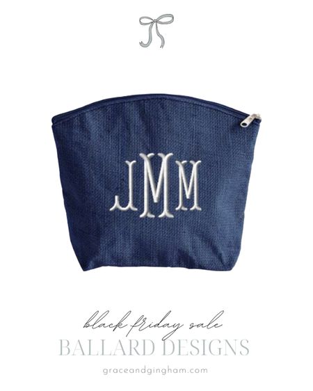 Ballard Designs is having an early bird Black Friday sale, and the deals are amazing! Personalization on these jute travel cosmetic bags is currently free, so I ordered a set for my husband in Navy and in Spa for me! ✨

preppy style // monogrammed gifts // preppy gift ideas // monogrammed gift ideas // gifts for him

#LTKunder50 #LTKHoliday #LTKsalealert