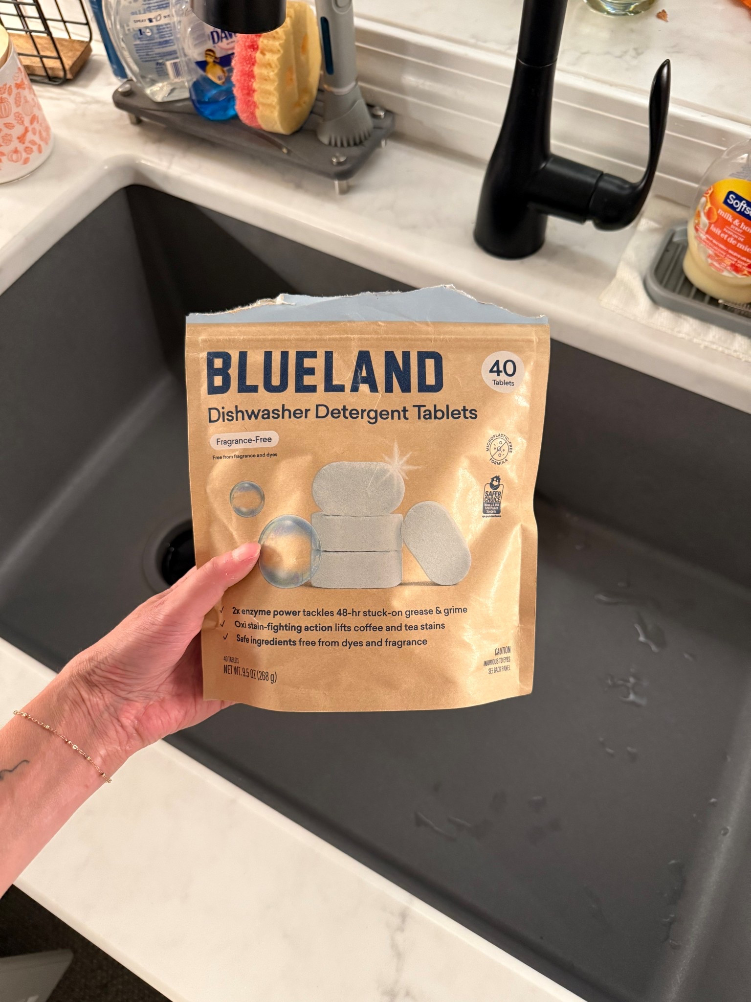 A new favorite in my nontoxic swap journey 💙 LOVE these so much - no plastic wrappers and the dishes still come out so clean 👏🏼  

#LTKHome #LTKFamily