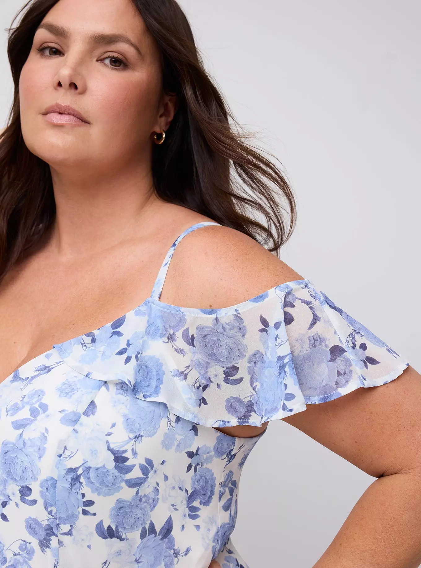 Studio Cold Shoulder Maxi Dress | Torrid (US & Canada)