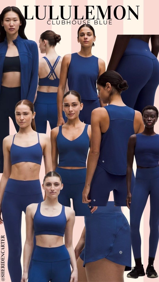 LULULEMON brand new gorgeous color Clubhouse Blue! 

#LTKgrwm #LTKootd #LTKActive