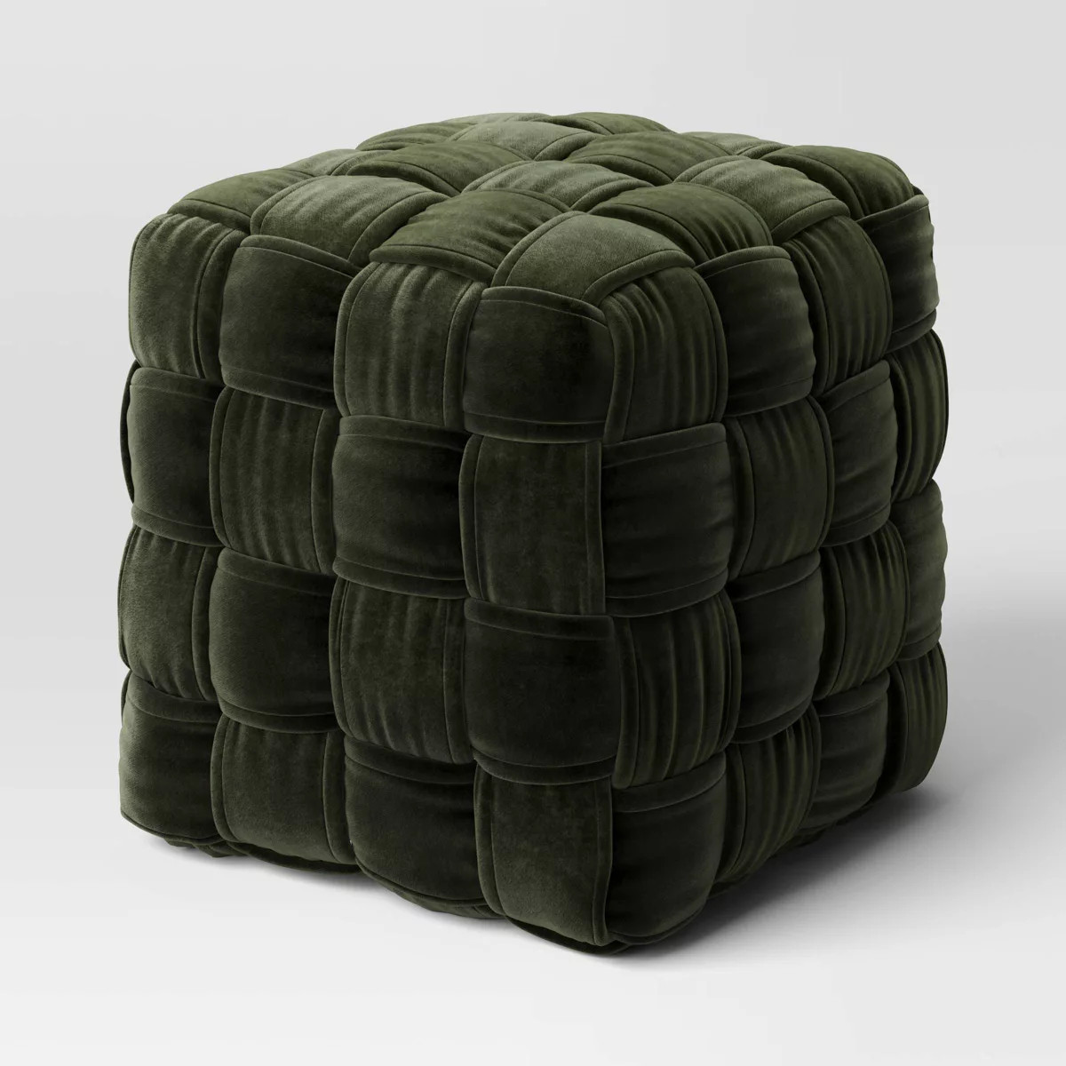 Square Woven Pouf Ottoman - Threshold™ | Target