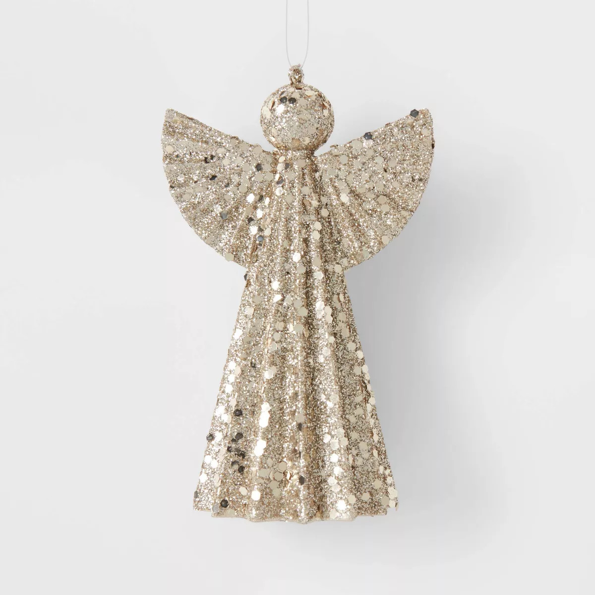 Glittered Angel Christmas Tree Ornament - Wondershop™ | Target