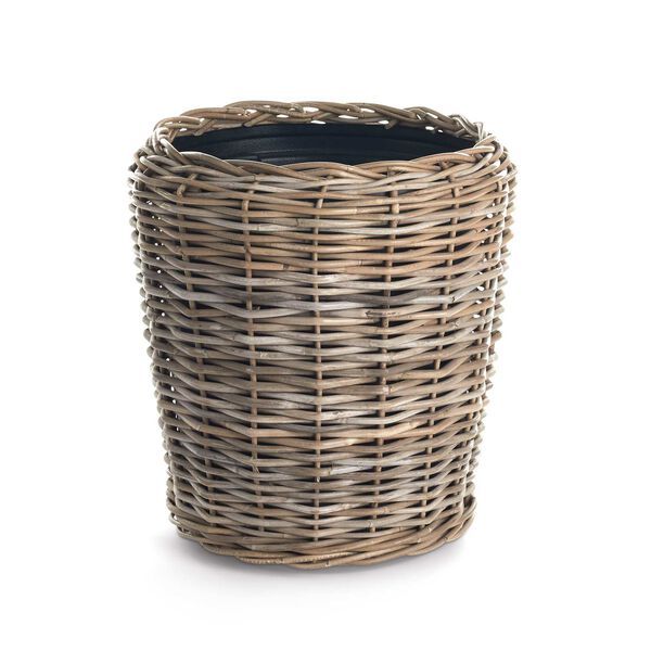Natural 18-Inch Woven Dry Basket Planter | Bellacor