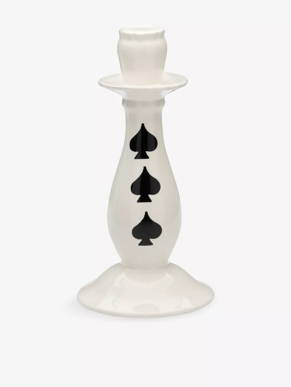 Anna + Nina x Disney Ace Of Flames Stoneware Candle Holder | Selfridges