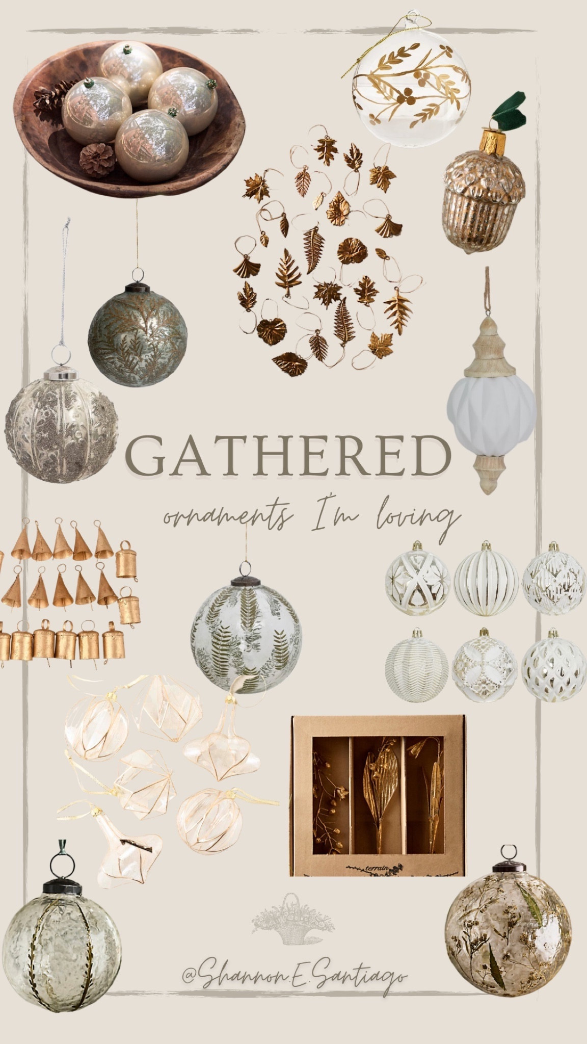 Cottage core Christmas, modern vintage Christmas, Christmas ornaments, gold ornaments, vintage ornaments, rustic modern ornaments, Christmas budget decor, mercury glass ornaments, Christmas ornaments

#LTKHoliday #LTKSeasonal #LTKhome