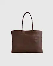 Italian Leather Handwoven Tote | Quince