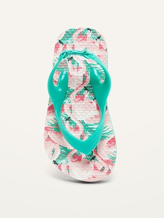 Unisex Plant-Based Printed Flip-Flops for Toddler | Old Navy (US)