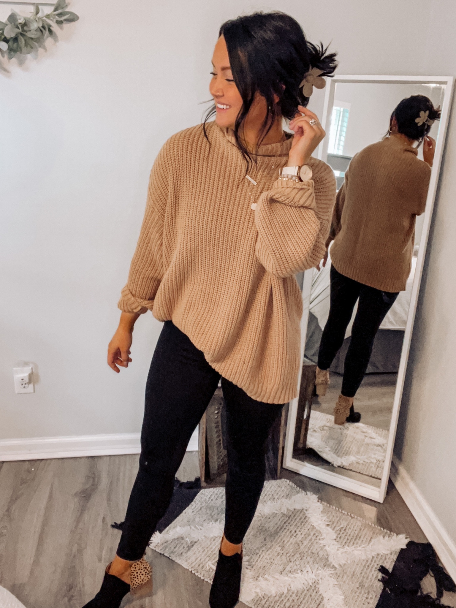 Oversized sweater for comfort & cuteness 🫶🏻 

#LTKstyletip #LTKSeasonal #LTKbeauty