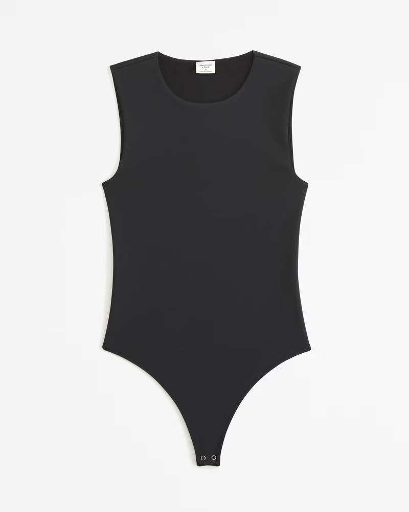 Sculpt Matte Crew Shell Bodysuit | Abercrombie & Fitch (US)