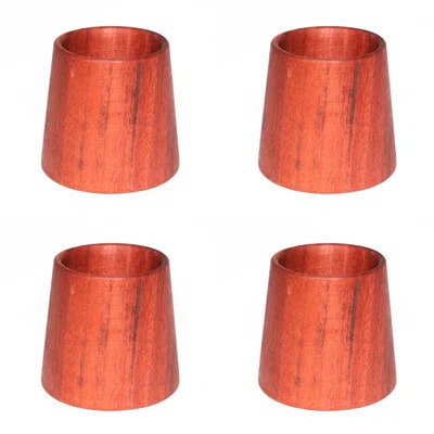 Slanted Beech Wood Cup Set Of: 2 | Wayfair North America