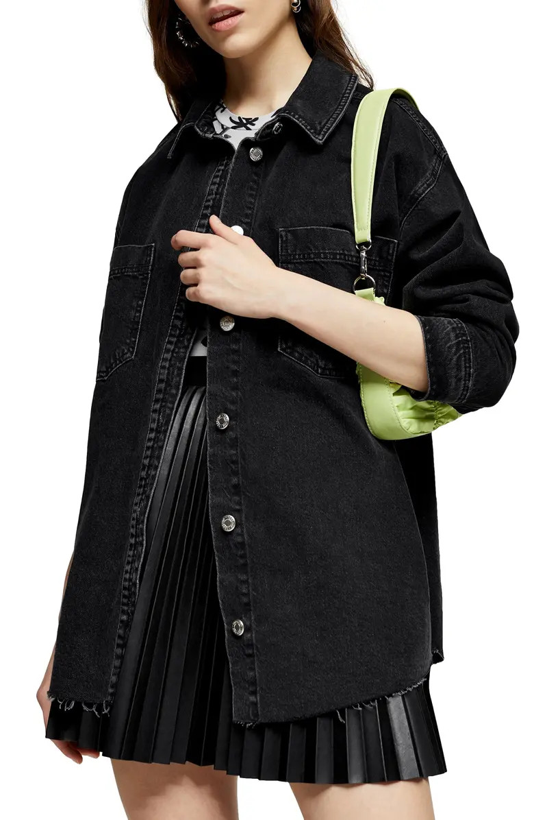 Fray Hem Denim Jacket | Nordstrom