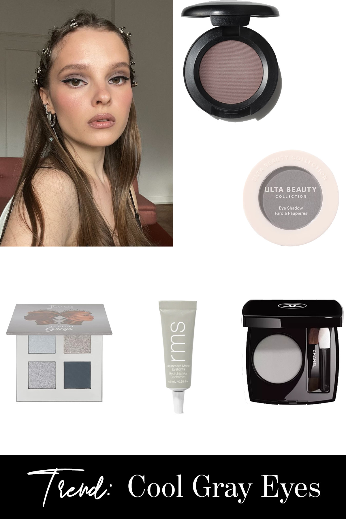 Cool Gray Eyes

As a cool-toned girl myself, I’m loving this trend. This season is all about replacing warm bronzes and golds from summer and instead opting for cool gray tones. From soft washes of dove gray to smoky charcoal blends, this trend offers a modern alternative to traditional fall colors. Gray shadow also pairs perfectly with the other season-defining trends, like balancing bold lips or enhancing the quiet elegance of velvet skin (both mentioned in this post). 

 #LTKSeasonal #LTKBeauty