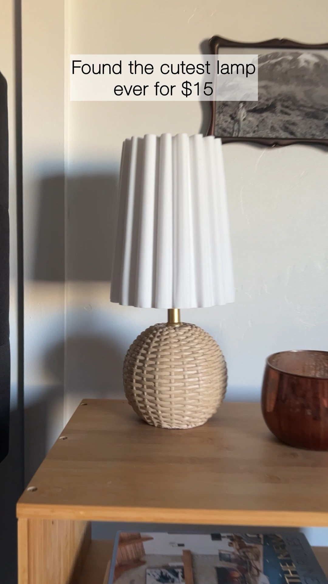 On trend mini lamps for any room! // Lowe’s home accents // lighting ideas // under $20 // budget friendly // pleated lampshade // wicker // living room // bedroom #ad #lowespartner @loweshomeimprovement

#LTKHome
