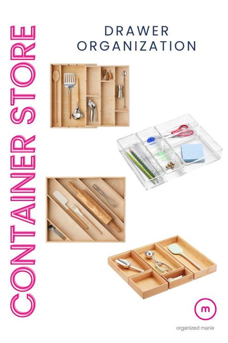 Drawer organizers from the Container Store!

#LTKhome #LTKunder50 #LTKfamily