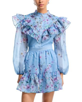 Floral Print Mini Dress - Exclusive | Bloomingdale's (US)