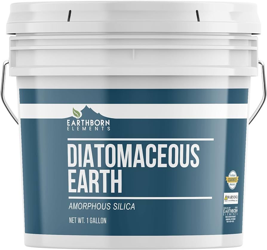 Earthborn Elements Diatomaceous Earth (1 Gallon), Resealable Bucket, Pure Freshwater Amorphous Si... | Amazon (US)