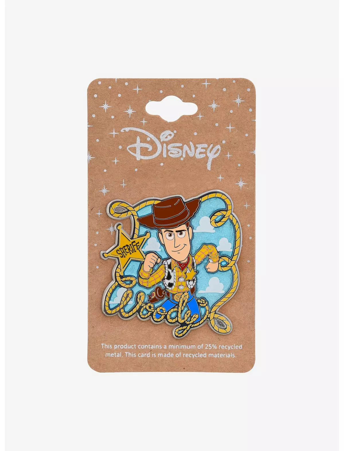 Disney Pixar Toy Story Sheriff Woody Enamel Pin - BoxLunch Exclusive | BoxLunch