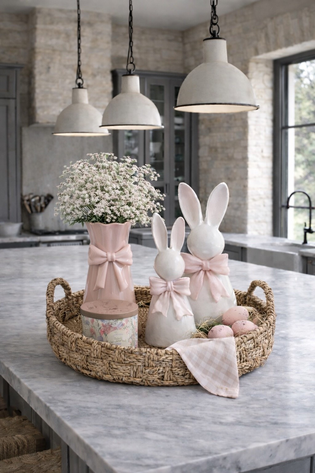 Easter tray styling! This new woven tray is so good 😮

#LTKSaleAlert #LTKHome #LTKSeasonal