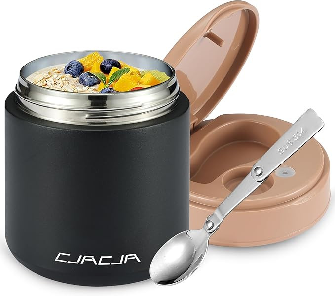 Insulated Food Jar for Kids - 15.2 Oz, Thermo for Hot Food, Soup Thermo, Insulated Food Container... | Amazon (US)