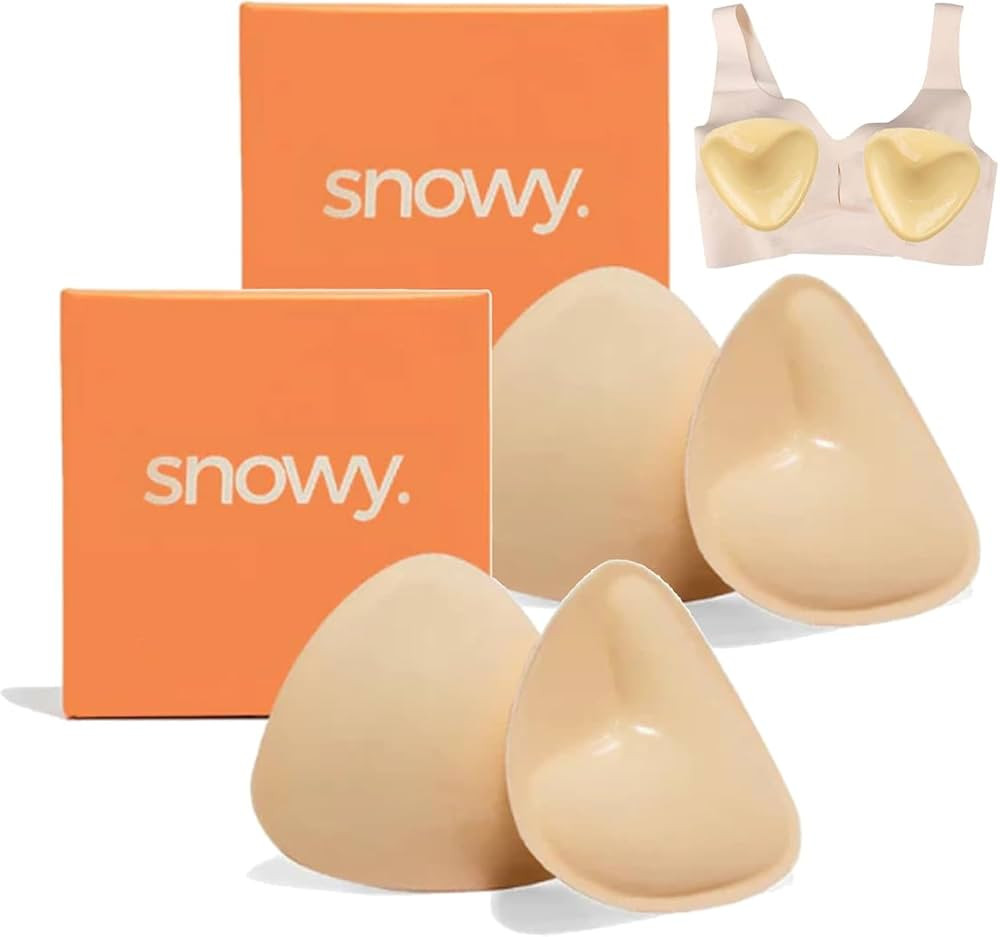 Snowy Sticky Bra Inserts, Snowy Care Bra Inserts, Instant Boost Sticky Inserts by Snowy, Snowy Pu... | Amazon (US)